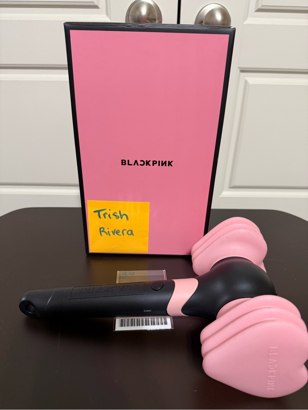 Blackpink Official Pink Heart Lightstick - Women's Event Accessory